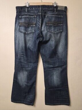 Urban Pipeline Mens Denim Distressed Jeans 38/32